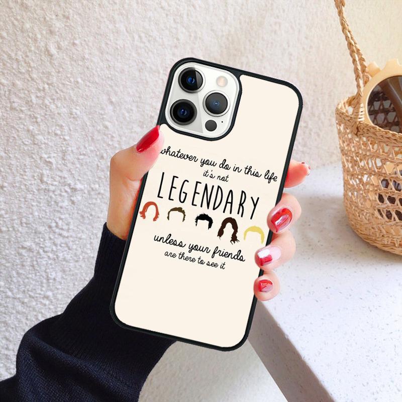 FRIENDS FUNNY TV SHOW LOGO NOVELTY Phone Case for iPhone 17 Air 16 PRO MAX 15 14 PLUS 12 11 13 Cover Fundas coque