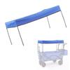 Wagon Canopy Rainproof Sunproof Wagon Cover Universal Simple Installation Outdoor Wagon Canopy Attachment Accessory