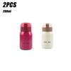 1/2PCS Goodluck Small Cute Mini Thermos Cup MINI Portable Creative Pot Belly Water Cup Pocket Cup with Hand Gift