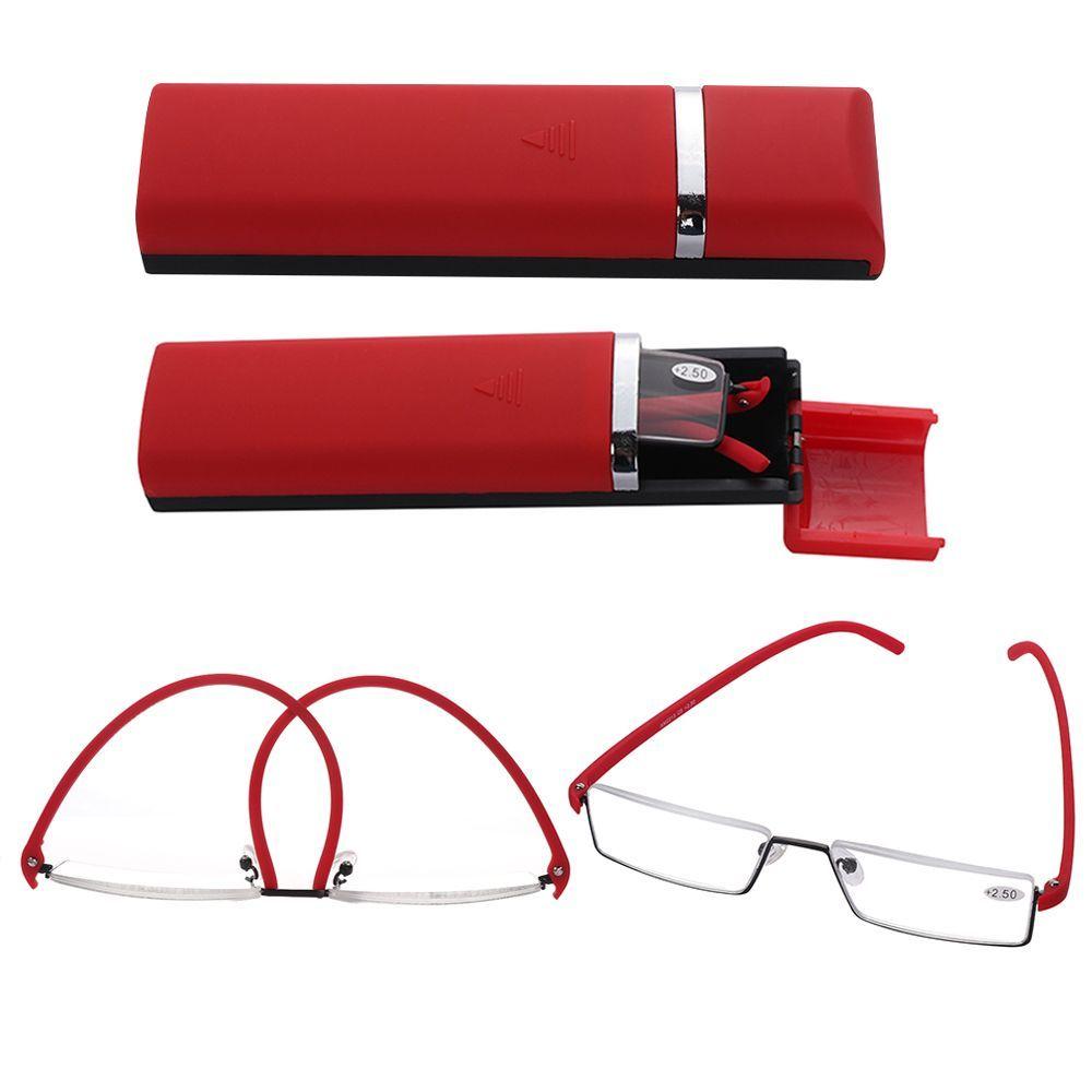 Vision Care Ultralight TR90 Reading Glasses Semi Rimless Reader Eyeglasses Half Frame