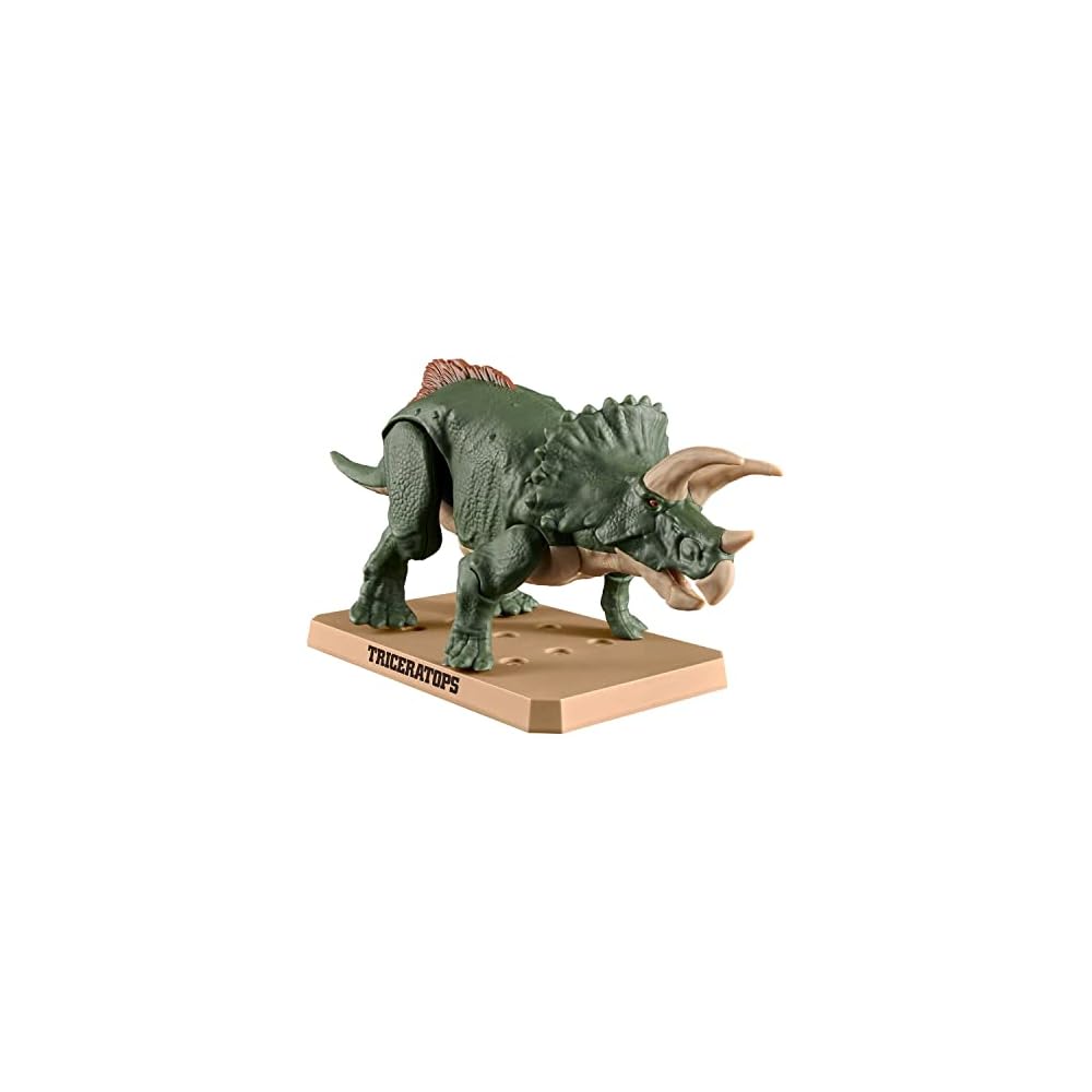 Bandai Spirits Плазавр Трицератопс Пластиковая модель с цветовой кодировкой 1:Масштаб 1:144