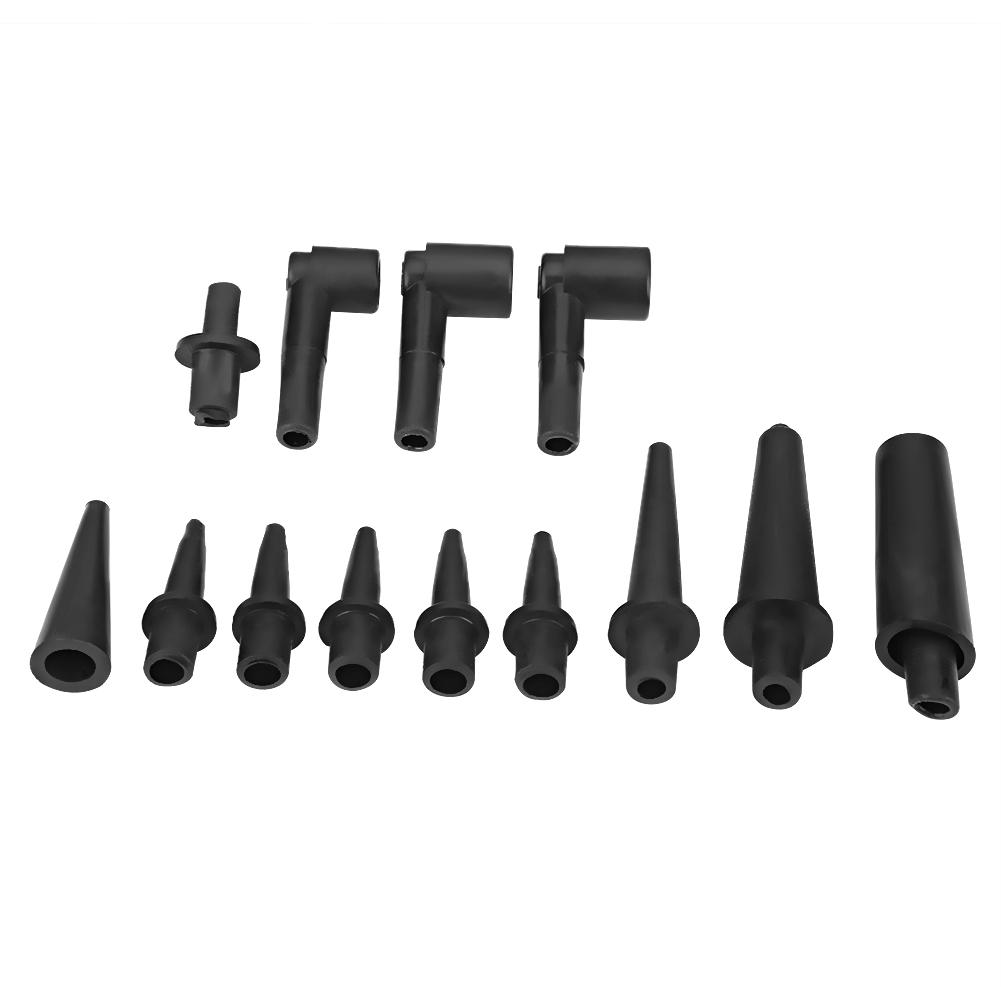 Auto Hnad Held Vacuum Pump Pressure Tester Kit Brake Bleeder Test Tool Set with Adapters