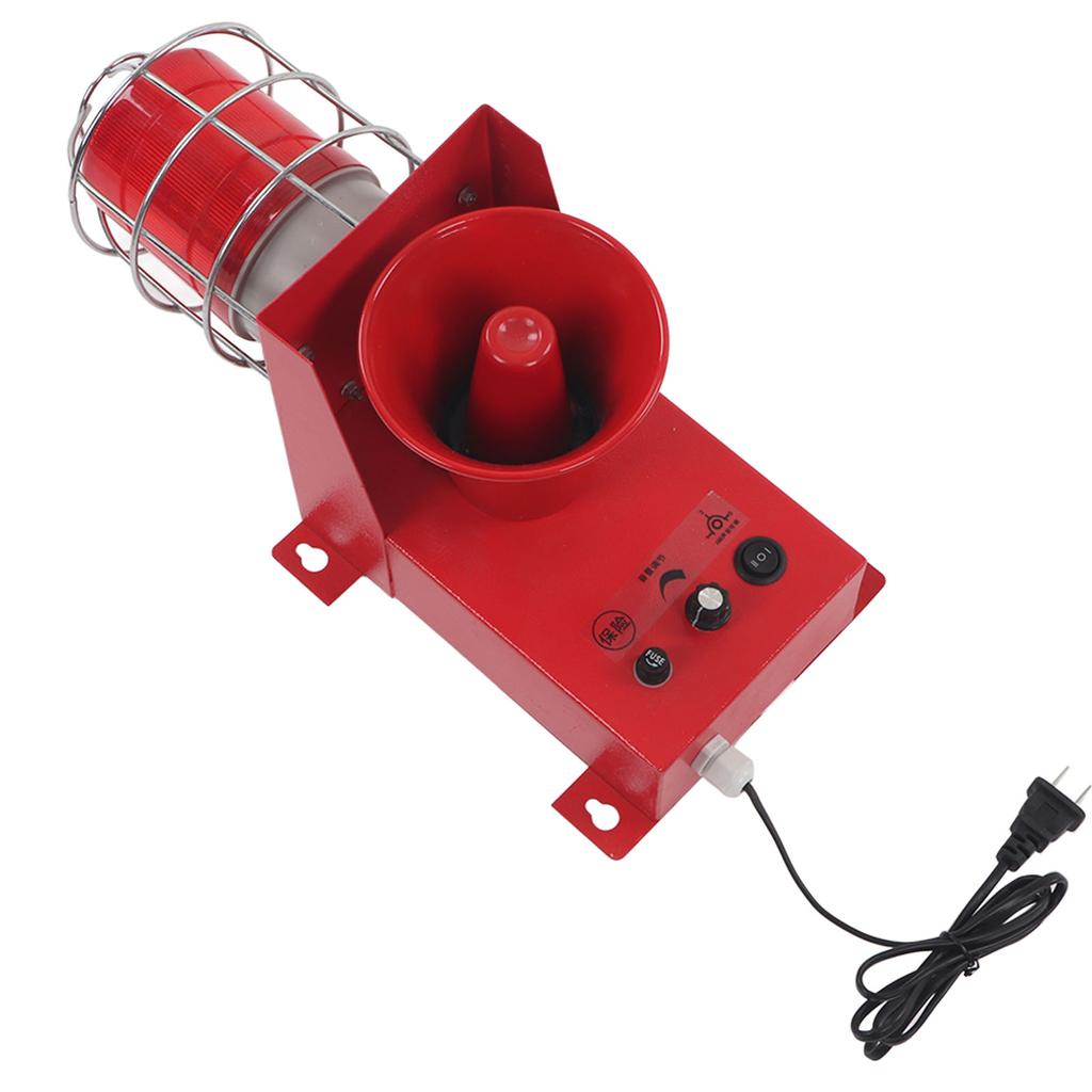 120 дБ промышленная звуковая световая сигнализация IP65 охранная сирена роговая сигнализация для наружной морской