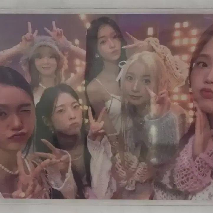 OH My Girl Классифицированная фотокарточка вещательной группы