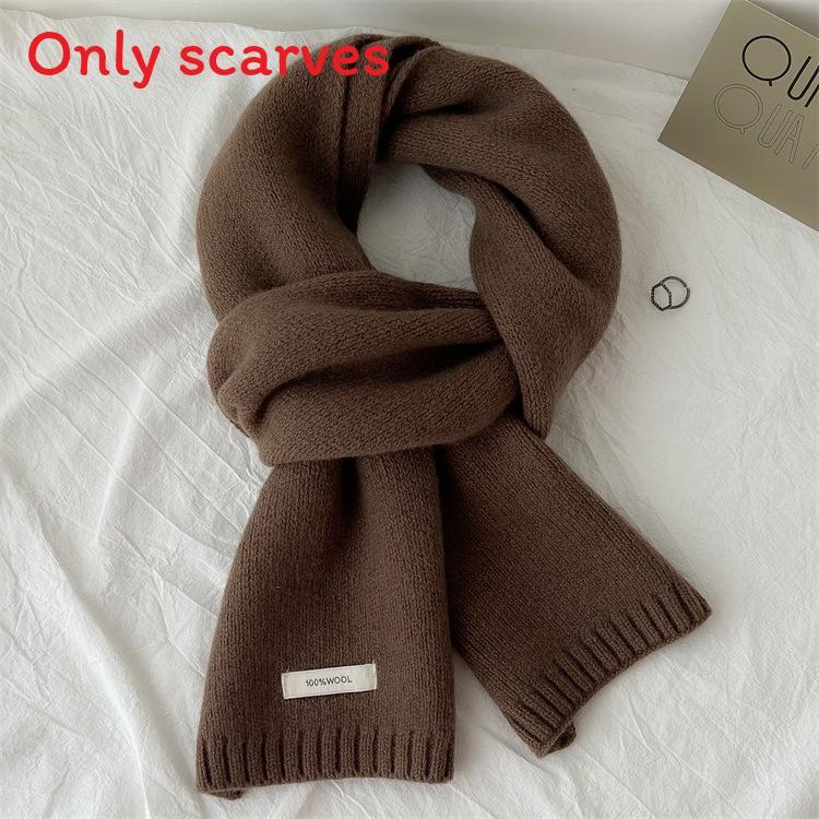 Knitted Scarf For Women With Knitted Design For Winter Warmth And Casual Style