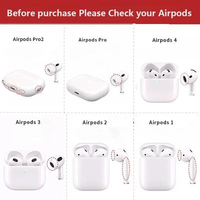 Защитная крышка с замком для Apple AirPods Pro 1-го 2-го поколения, противоударный чехол с брелоком для Airpods 4-го поколения, Airpods 3 Fundas
