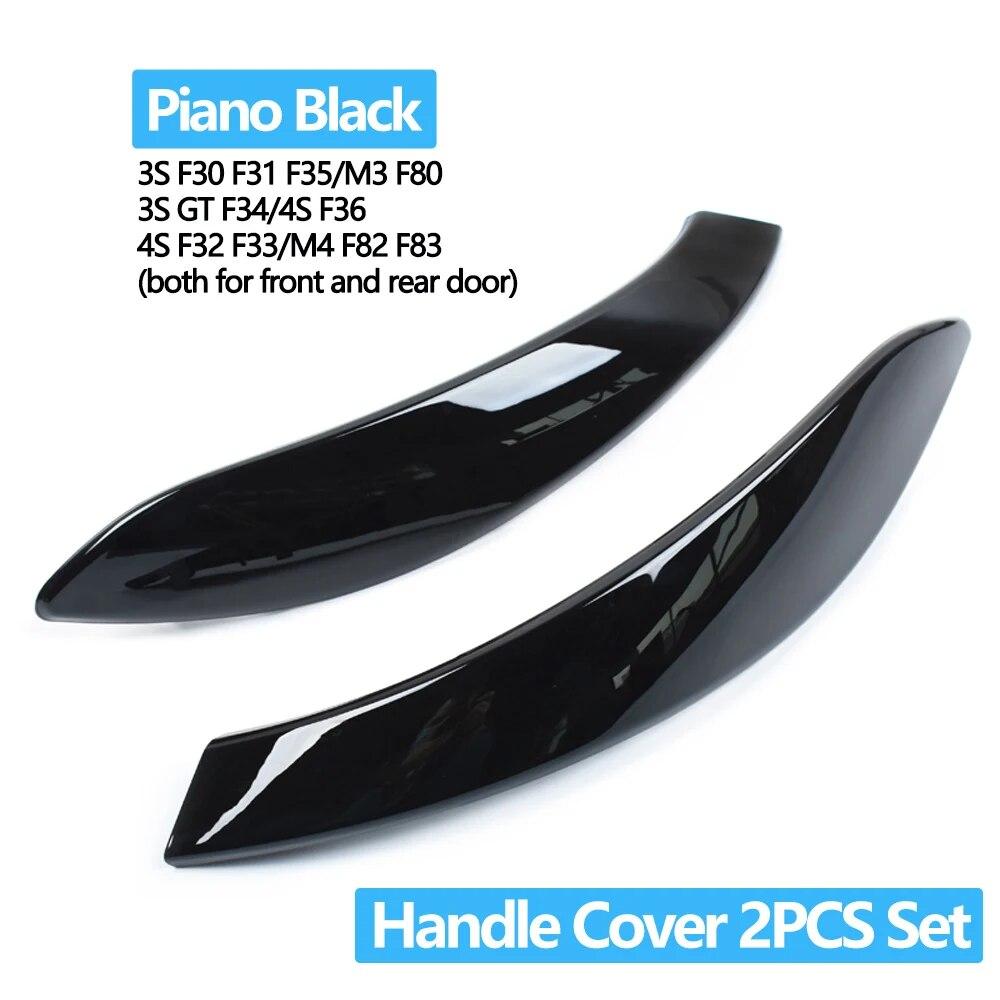 Car Door Handle Inside Pull Trim Cover For BMW 3 4 Series M3 M4 F30 F31 F32 F33 F34 F35 F36 F80 F82 F83 316d 318d 320d 325d