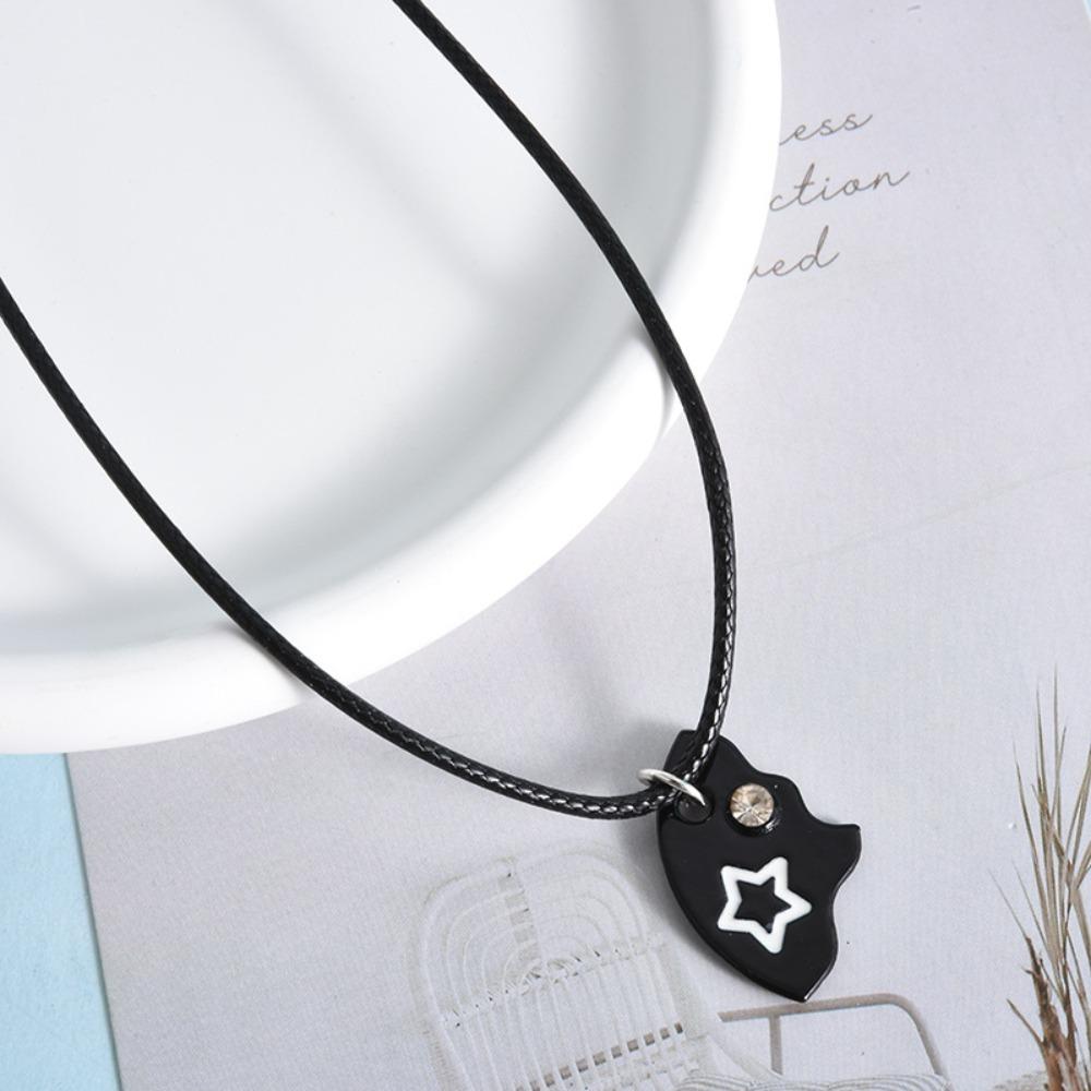 3pcs Creative Best Friend Necklace Pizza Shape Cartoon Pendant Necklace Children