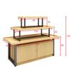 Island Display Shelf for Cosmetics, Baby Products, Jewelry, Shoes, Books, Toys & Promo Table