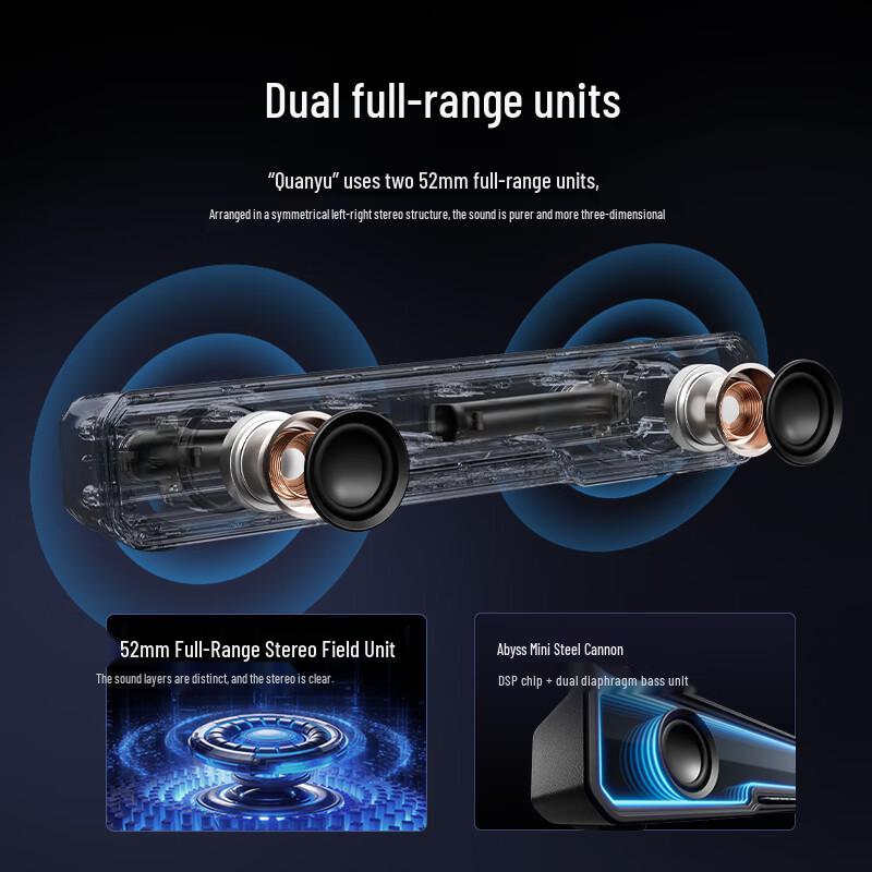 HP Quan Yu Gaming Desktop Bluetooth Speaker CN plug (adapter included) (CN version)