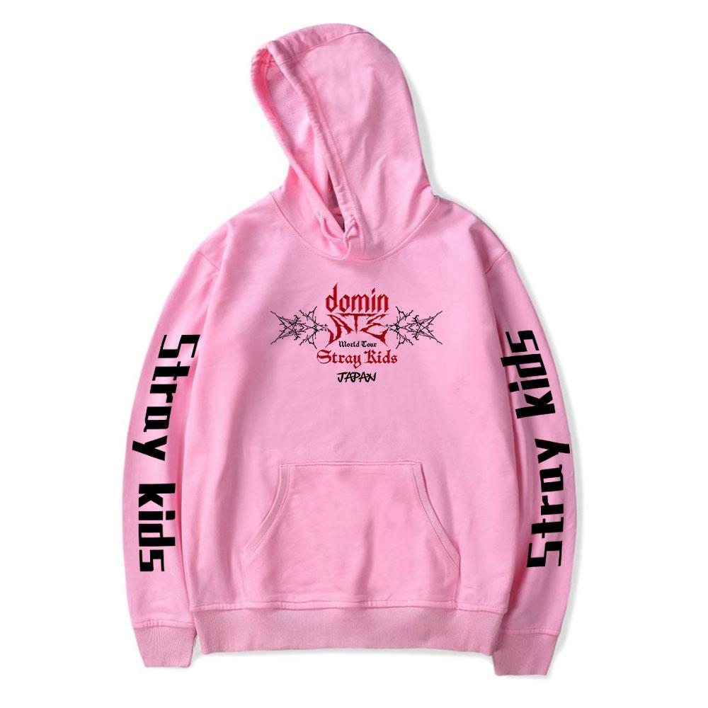 Новая мода для поклонников Stray Kids Kpop Printed Sweatshirt Outdoor Sport Cosplay Pullovers Hoodie Cosplay Costume