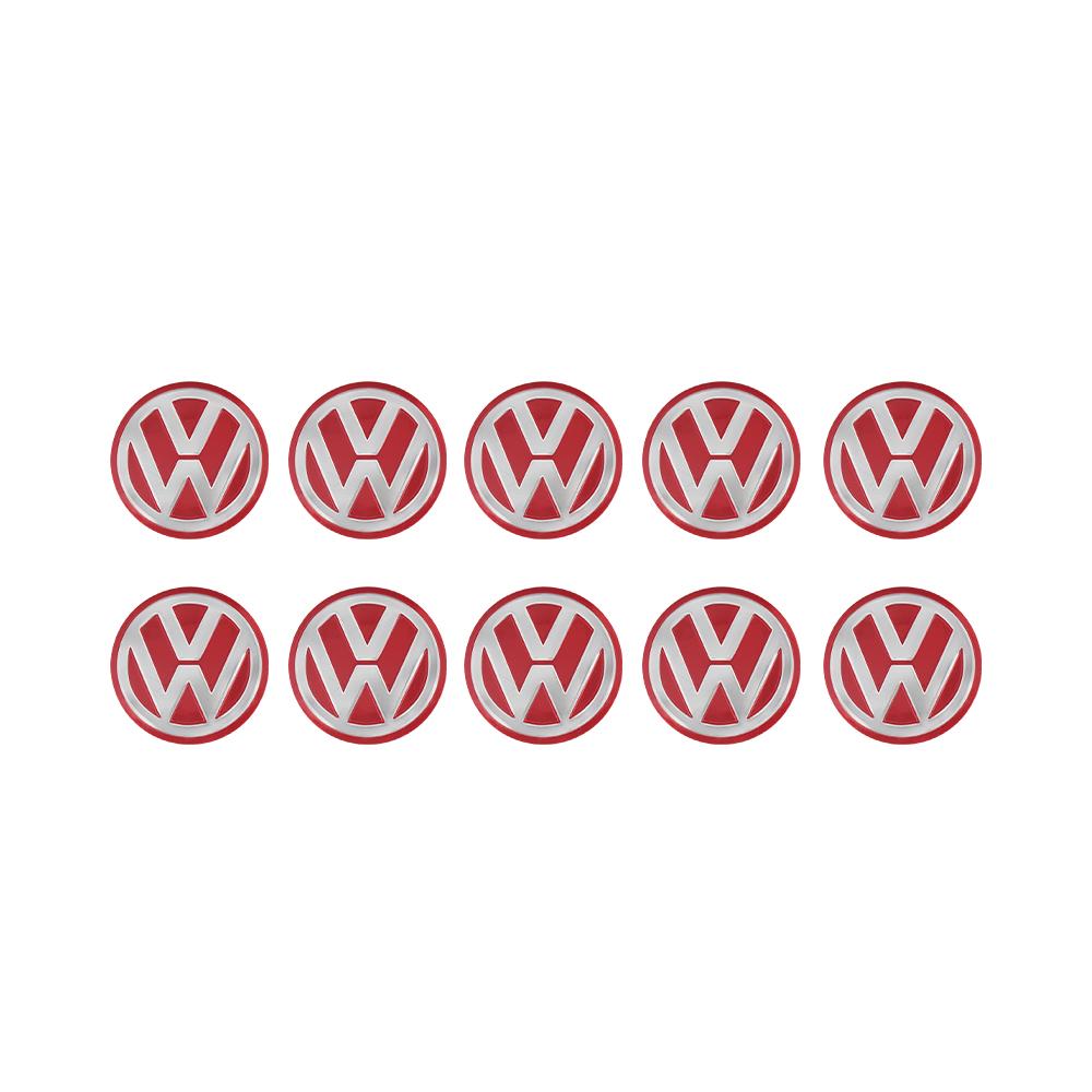 Для VW Volkswagen Jetta MK5 Golf 2/5/10 шт. 14 мм Автомобильный брелок-наклейка Эмблема Замена Для Volkswagen VW GTI Golf Passa