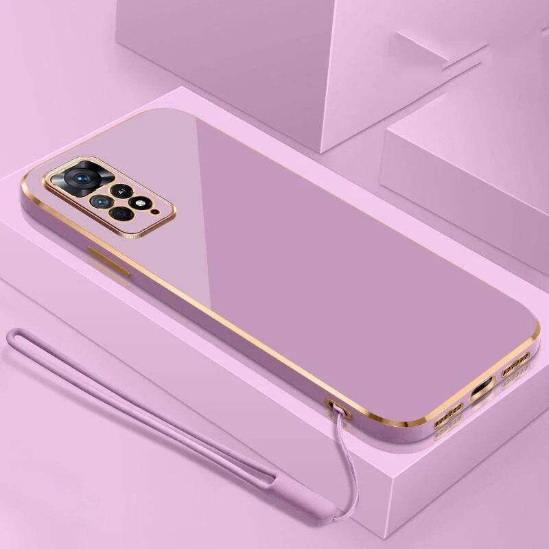 Чехол для Xiaomi Redmi Note 11 Pro Redmi Note 11 Pro 5G, чехол ПРИМЕЧАНИЕ11PRO 5G, роскошный чехол для телефона с квадратным покрытием, противоударная задняя крышка