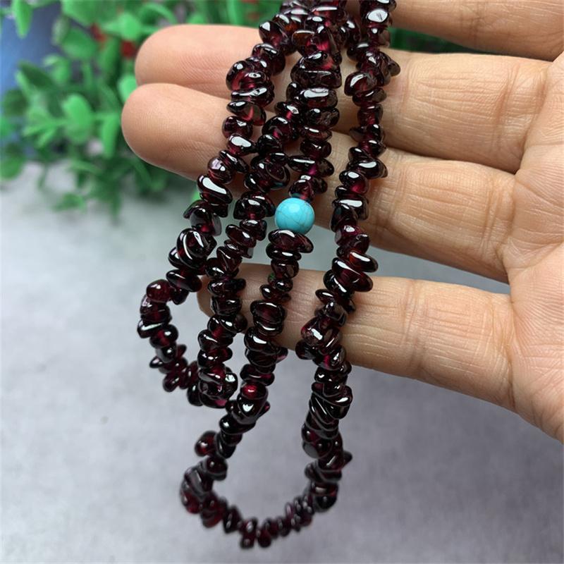 Браслет из натурального граната с кристаллами, очаровательный женский браслет, ювелирный подарок