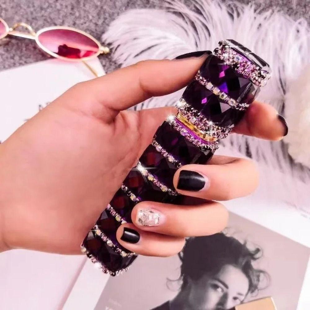 Многоразовый флакон для духов, стразы, косметический контейнер, безопасный флакон-спрей, для выхода в свет