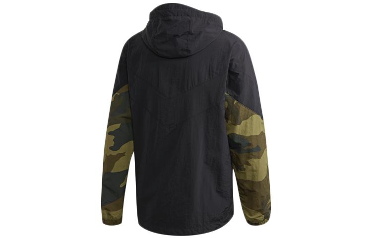 adidas Оригинальные куртки Мужские Черные С капюшоном Умеренные Другие FM3359