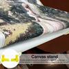 Clamp-On Canvas Holder Diamond Art Canvas Clamp Art Paper Roll with Adjustable Table Holder