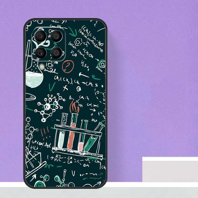 Биология Химия Чехол Для Samsung Galaxy M31 M16 M36 M56 M33 M53 M13 M12 M32 M52 M20 M15 M55 M14 M35 M34 M54