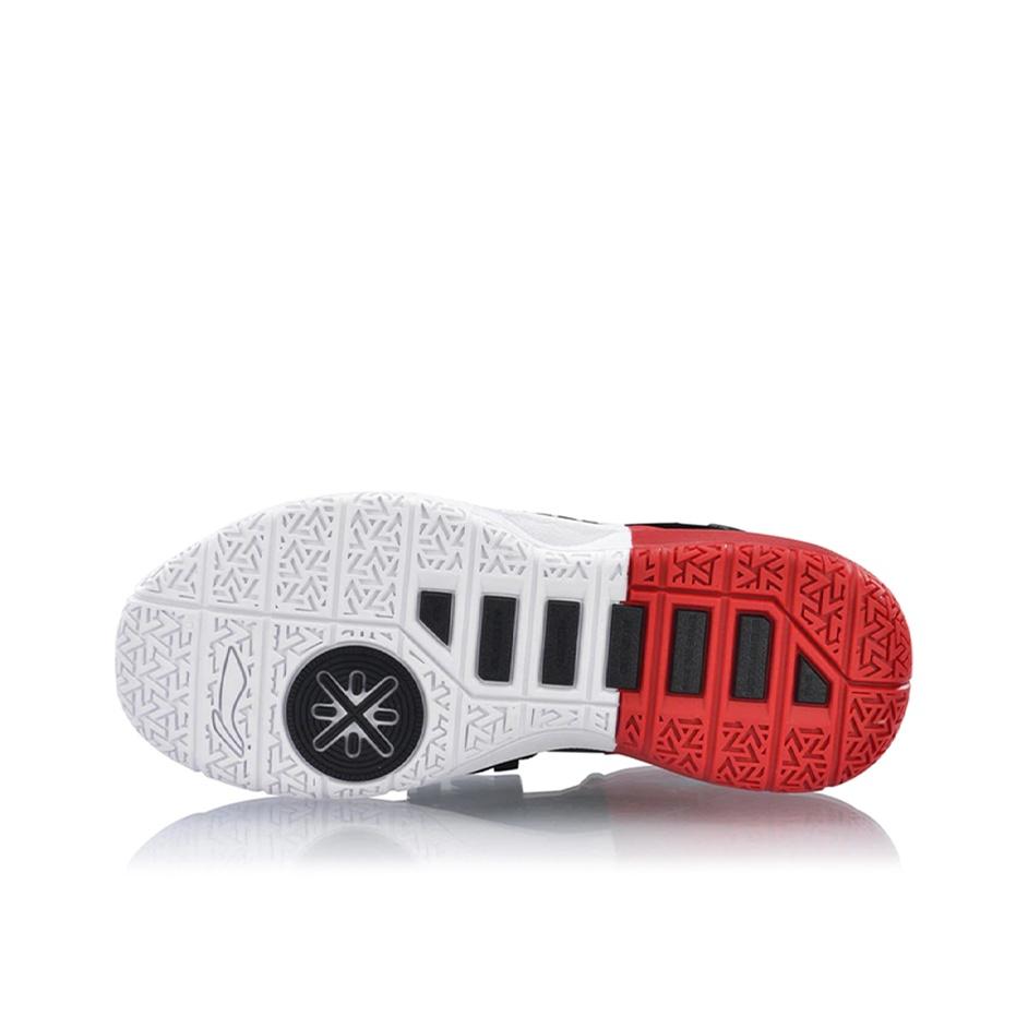 Баскетбольные кроссовки Li Ning All City 7 Wade Series с амортизацией, нескользящие, износостойкие, низкие, мужские, кроссовки, черные, красные, белые, ABAN047-1