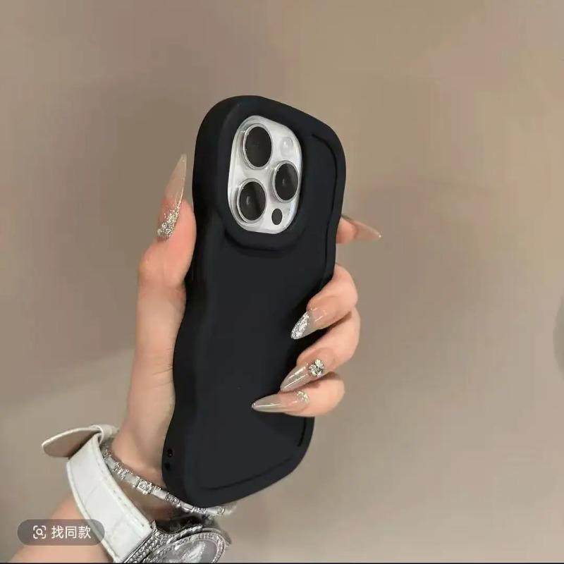 Чехол для телефона Redmi Note 14 13 12 11 Pro Plus 12S 11S Pro+ 5G 4G, 3D Волна, Милый, Цвет Макарон, Конфетный, Мягкий