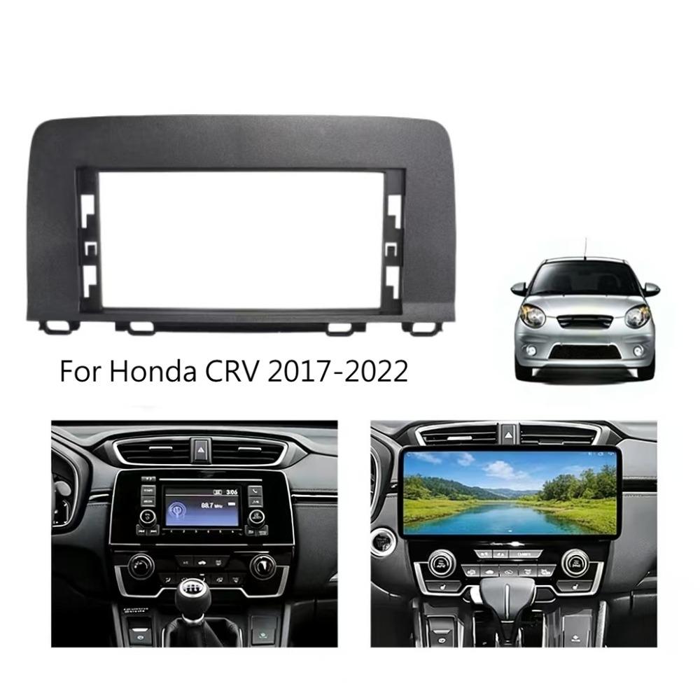 For HONDA CRV 2017-2022 12.3 Inch Car Fascia Frame Decorative Panel Mounting Auto Interior Accessories