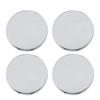 4pcs Wheel Center Caps Excellent Sealing Exquisite ABS Snap On Wheel Center Hub Cap Cover 69mm Outer Diameter for