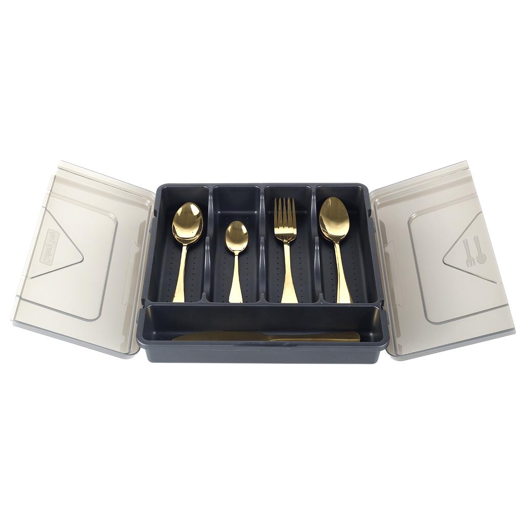 Бамбуковый ящик-органайзер Отделения Бамбуковый ящик-ящик Разделенный ящик Лоток для столовых приборов Кухонный ящик-органайзер Аксессуары для дома