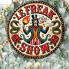 Ретро Цирк Le Freak Show Металлическая жестяная вывеска 8x8 дюймов, Винтажный настенный декор для дома, бара, гаража, мужской комнаты