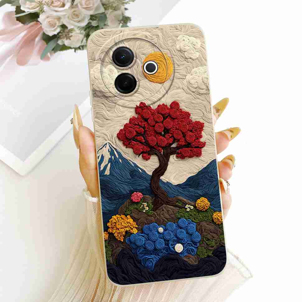For Vivo Y39 5G Casing Cute Cat Butterfly ShockProof Cover For Vivo Y 39 Y39 5G V2443 V2436 Mobile Phone Cases Covers 6.68"