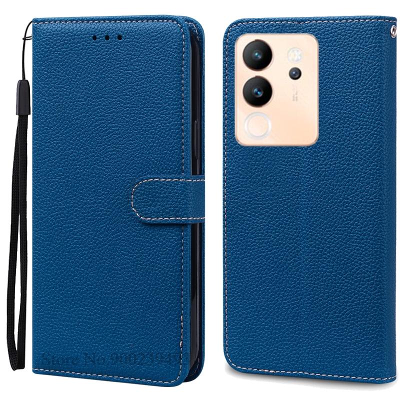 Для Vivo V30 Lite 5G чехол кожаный кошелек раскладной телефон чехол для Vivo V30 Lite чехол-книжка для Vivo V30Lite чехол Fundas Shell