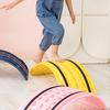 Balance Rocker Board Non-slip Balance Trainer Board Wobble Yoga Board Children Seesaw Balancing Toy Birthday Gift for Boys Girls