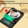 5/3kg Portable Kitchen Scales High Precision Measuring LCD Electronic Digital Kitchen Scale 0.1g Drip Coffee Scale with Timer
