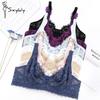 Women Sexy Lace Bras Push Up Bralette Embroidery Bra  Hollow Out Brassiere Female Underwire Underwear