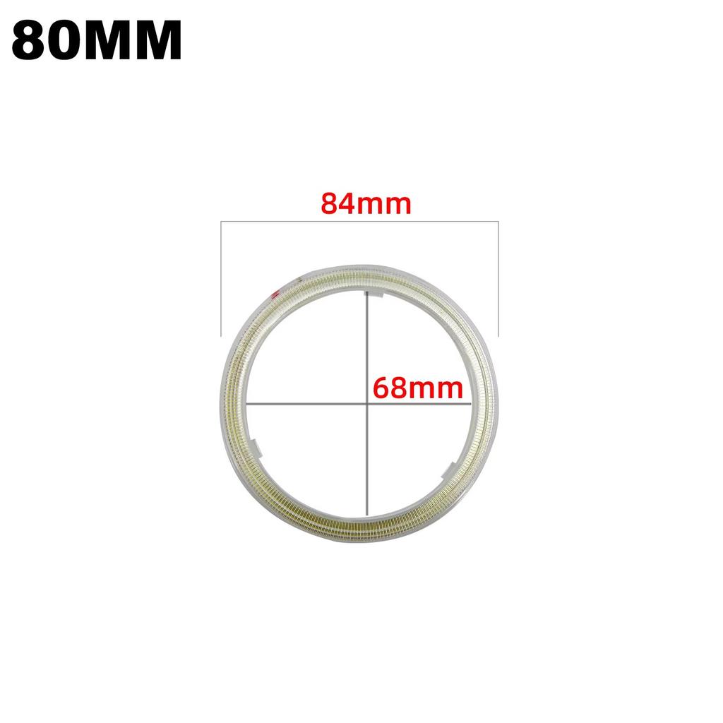 30-120mm LED Angel Eyes Bulb Halo Ring Lamp Car Daytime Running Light DRL Fog Light DC12V Styling Light Decorative Lights