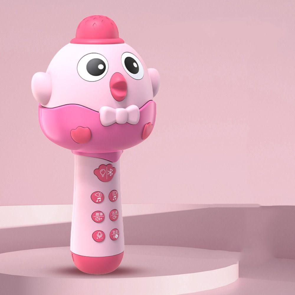 ABS Беспроводной Bluetooth Микрофон Ручной Детский Микрофон для Караоке Детский Подарок