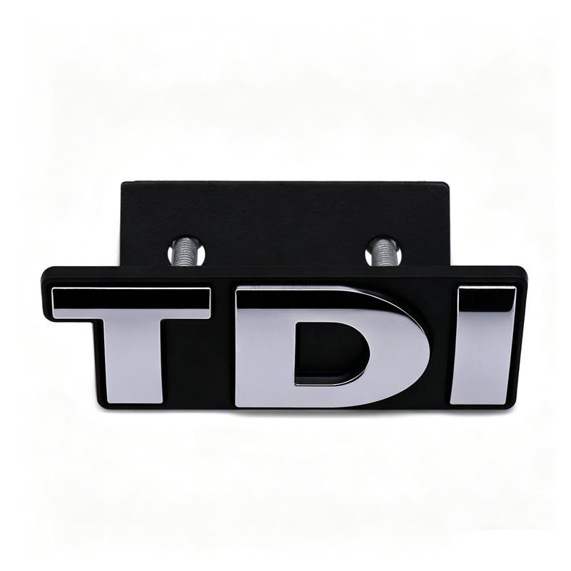 AABLC1 3D Металлический значок на решетку радиатора автомобиля TDI Аксессуар для декора экстерьера автомобиля для Volkswagen VW Golf Passat Touareg