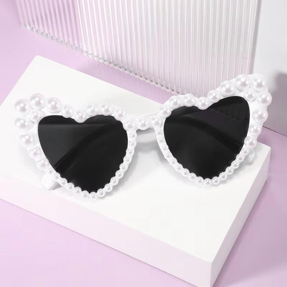 UV400 Protection Cat Eye Eyewear Heart-shaped Design Beach Party Sun Glasses  Outdoor Activities