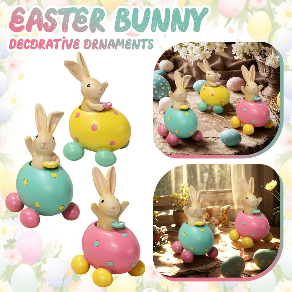 Главная Цветные смоляные украшения в виде сидячих яиц, украшение для рабочего стола, макет детской комнаты, подарок, праздничная атмосфера.