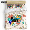 Puerto Rico National Flag Duvet Cover Set Twin Full King Size Gay Rainbow Bedding Set Microfiber Star Love Heart Comforter Cover