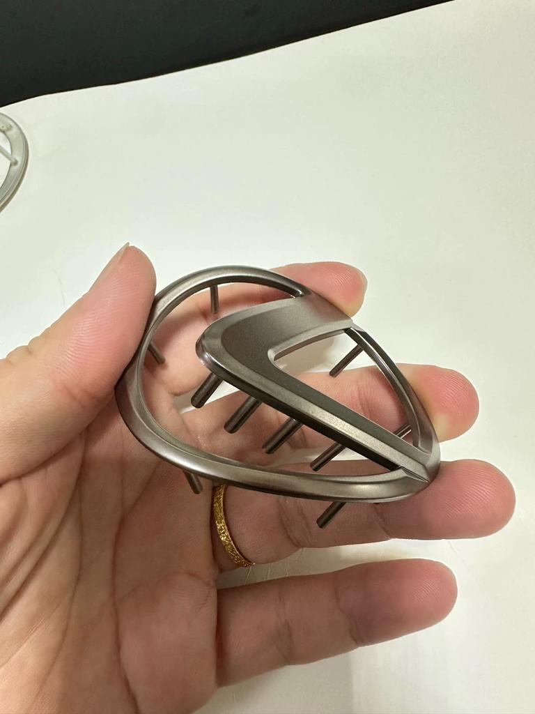 For Lexus Es200 Es260 Es300 Gs300 Rx300 Rx450 Gx460 Gx470 Lx570 Is350 Steering Wheel Badge Champagne gold