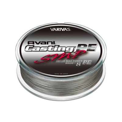 Рыболовная леска VARIVAS Avani Casting PE Super Max Power – 300м, PE #3,8-жильная, Stealth Gray