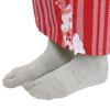 Fuuka Tabi One Size Fits for Professional Use After-Bath Socks, Most, 22-27cm, Unisex, (Hot Springs/Hotels/Inns), (10 Pairs) (Light Gray)