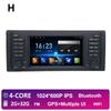 For BMW E39 GPS Navigation Wireless Carplay Autoradio 2.5D Touch Screen Car Video Radio Multimedia Player Android Auto Head Unit