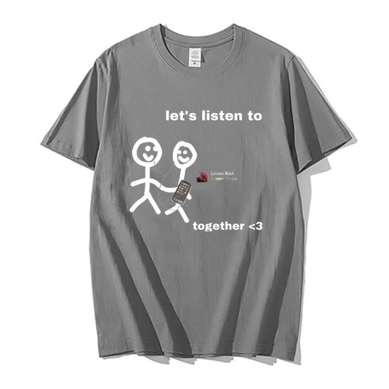 TV Girl Tshirt Unisex French Exit Album Tshirt Gift for Indie Music Fan Tee Lovers Rock Simple Drawing Music Band Graphic Shirt