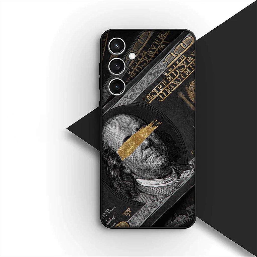 Casing for Motorola Moto G55 G45 G75 G85 G35 Edge 50 30 Fusion 40 NEO Ultra Pro Phone Cover Soft Case Money 100 D-Dollars 1