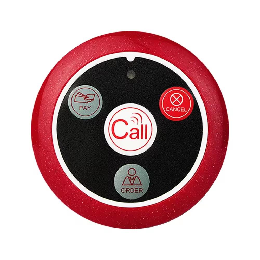 Wireless Cafe Spar Club Restaurant Service Waiter Table Calling Call Transmitter Button