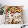 Pillow Cover Cute Cartoon Rainbow Girls Funny Pillow Case For Wedding Party Home Decor Pillowcases