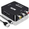 Портативный HDMI в AV конвертер 1080P для телевизора и проектора