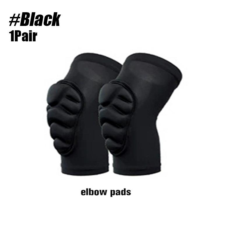1 пара толстых губчатых наколенников, налокотников, защита от столкновений, спортивные защитные наколенники для катания на коньках, футбола, баскетбола, велоспорта