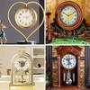 62KD Pendulum Clock Movement Mechanism with Hands Set DIY Quartzs Movement Kits for Crafting Clock Replacement Accessories